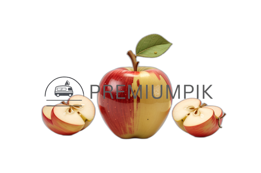 3d apple image