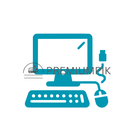 Computer vector icon design