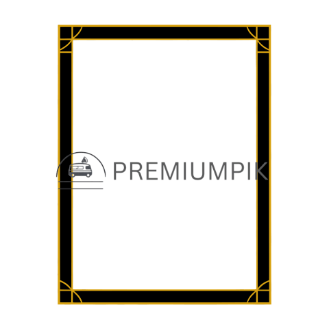 Border frame vector