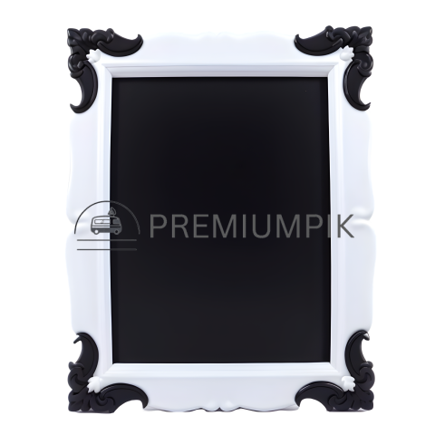 Border frame transparent image design