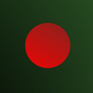 Bangladesh Gradient background flag design