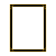 Border frame vector