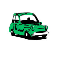 car on transparent background