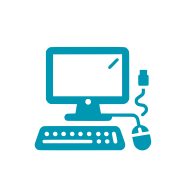 Computer vector icon design