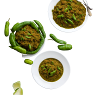 Green chilies transparent image