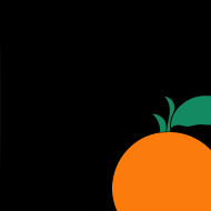 Orange vector background design