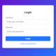 Gradient Login Modern Login Page Template