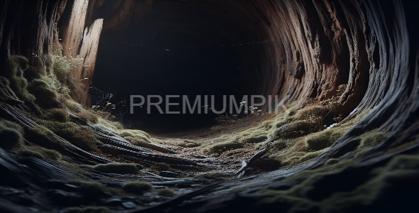 Tree Hollow Image Ai Generated