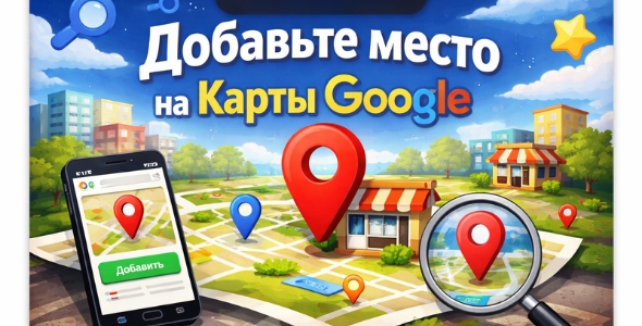 Добавьте свой бизнес на Карты Google